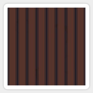 Tea Tinted Pinstripes Sticker